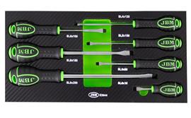 Odvijači ravni u garnituri 7/1 JBM